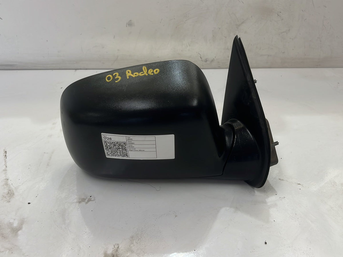 2003 Holden Rodeo RA - Right Door Mirror