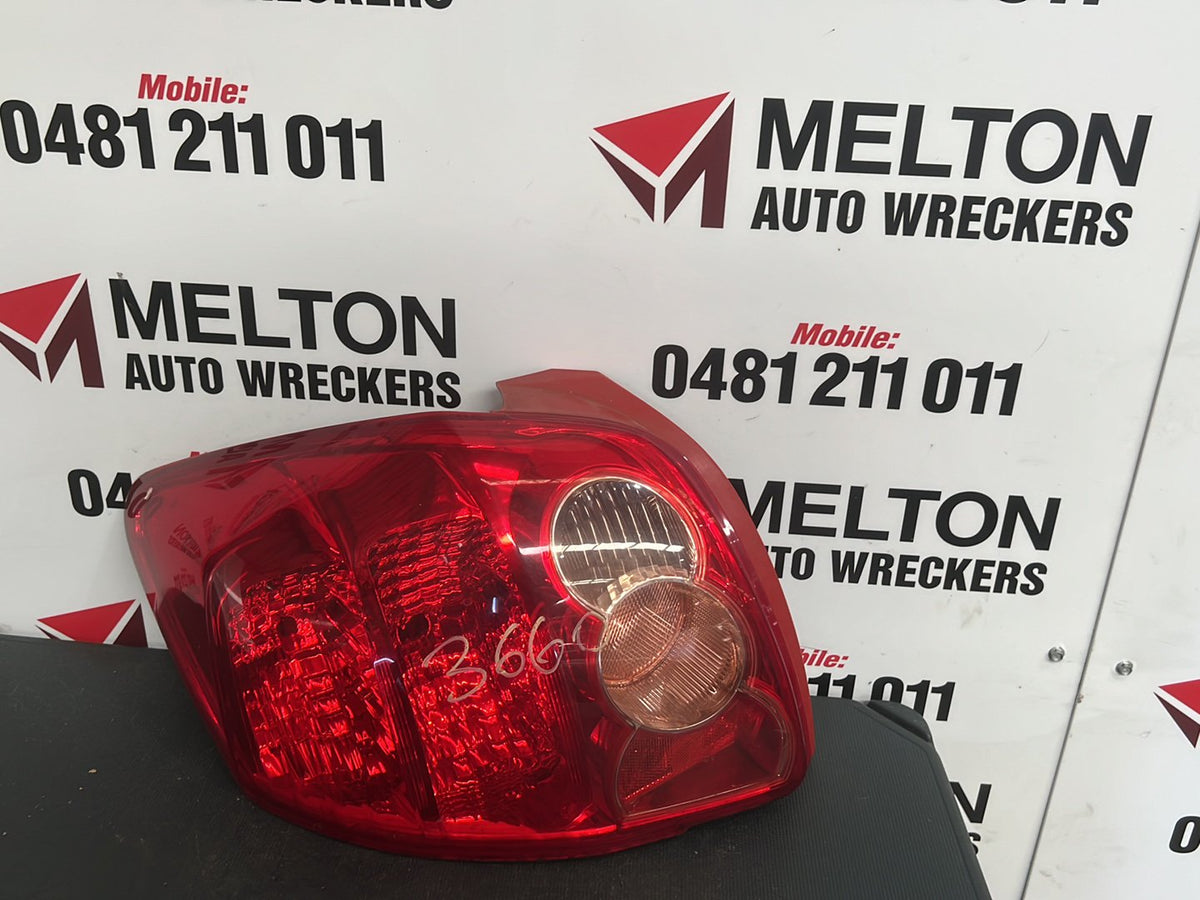2008 Toyota Corolla- Left Taillight