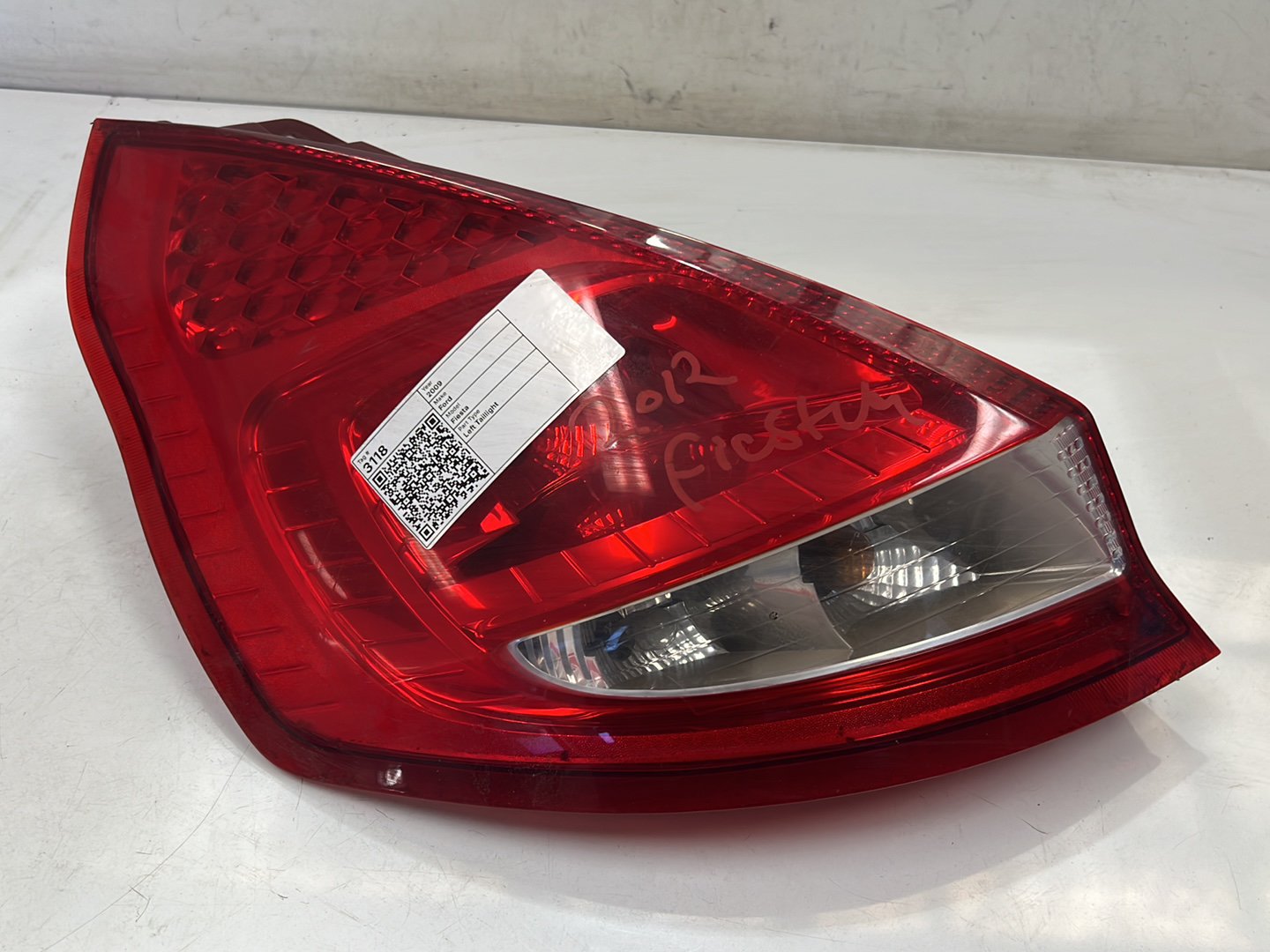 2009 Ford Fiesta CL WS Hatchback Left Taillight
