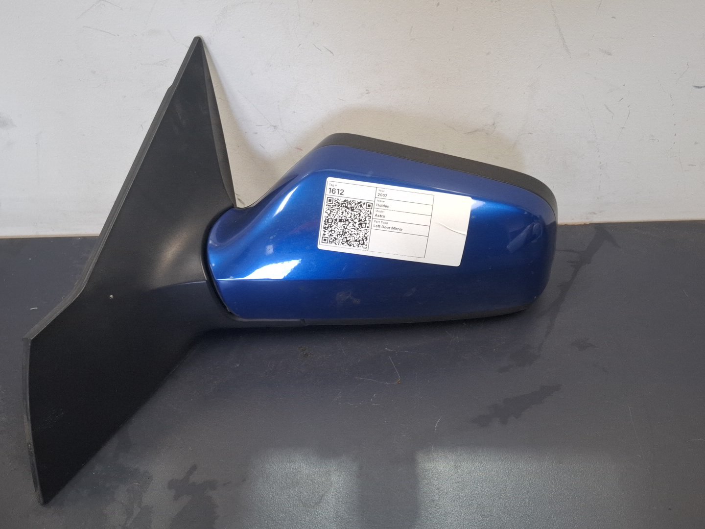 Nov 2006 to Aug 2009 - Holden Astra AH Convertible - Left Door Mirror