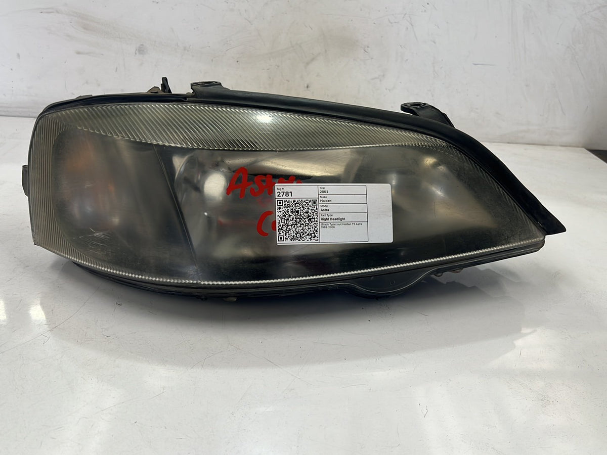 1998-2006 Holden Astra TS Convertible Right Headlight