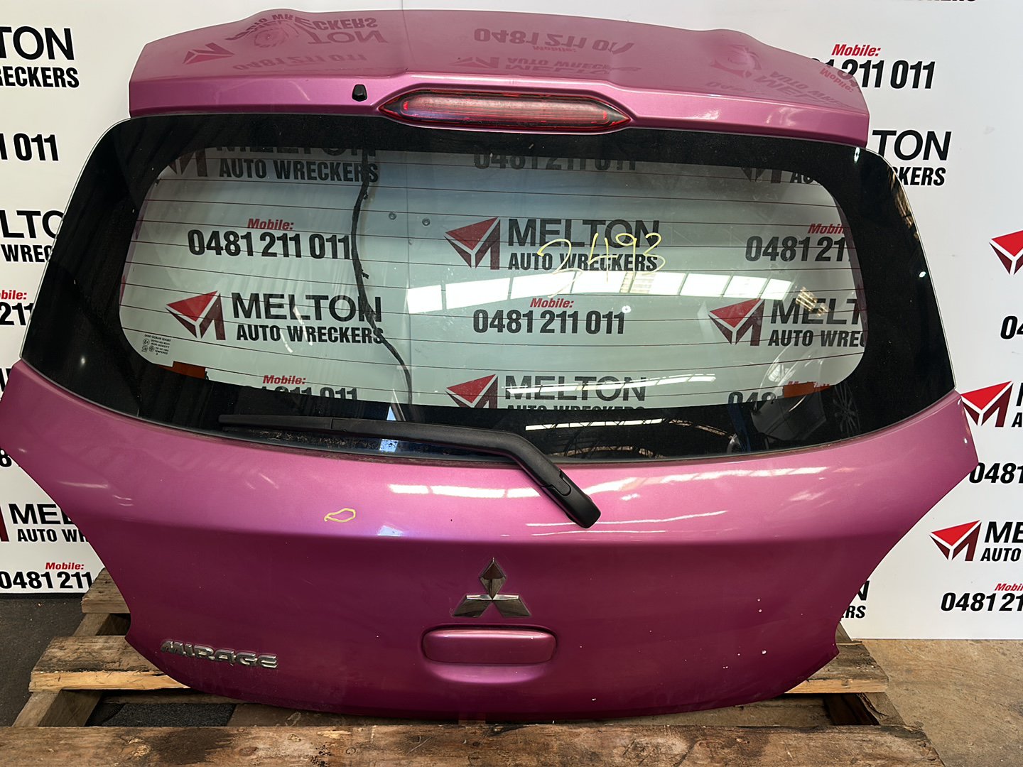 2014 Mitsubishi Mirage Tailgate