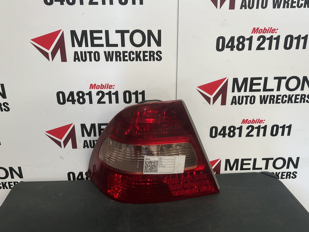 2003 Toyota Corolla - Left Taillight