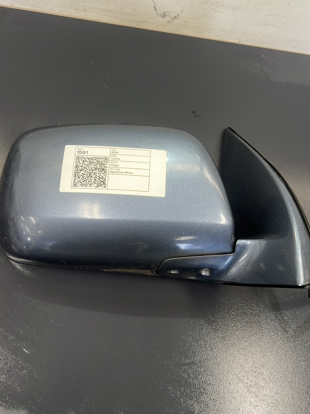 Right Door Mirror, 2004, Toyota, Kluger