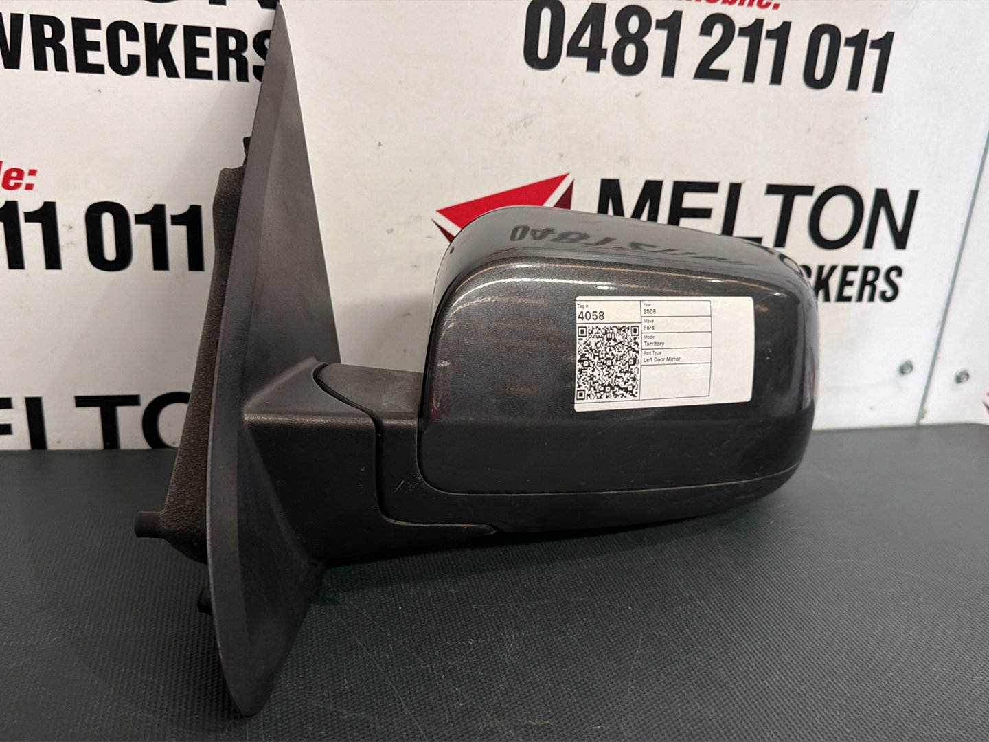 May 2004 to Apr 2011- Ford Territory SX SY SY MkII TX- Left Door Mirror- Non-Temp Sensor