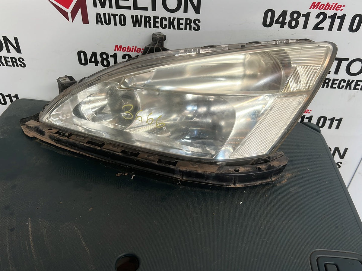 2003-2007 Honda Accord CM- Left Headlight