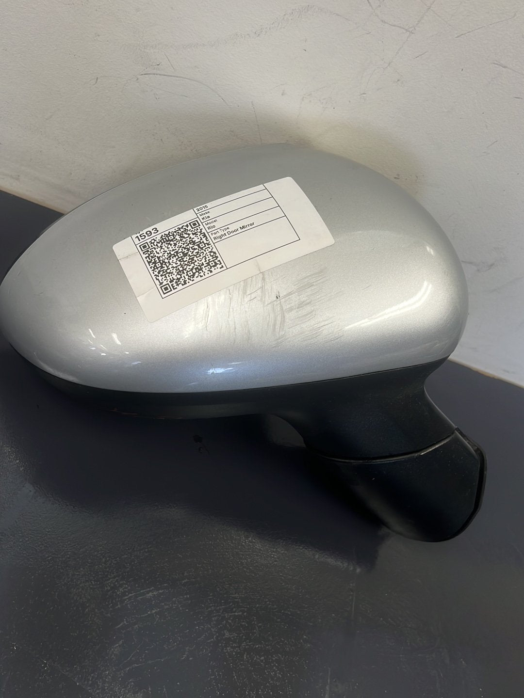 Right Door Mirror, 2015, Kia, Rio, UB