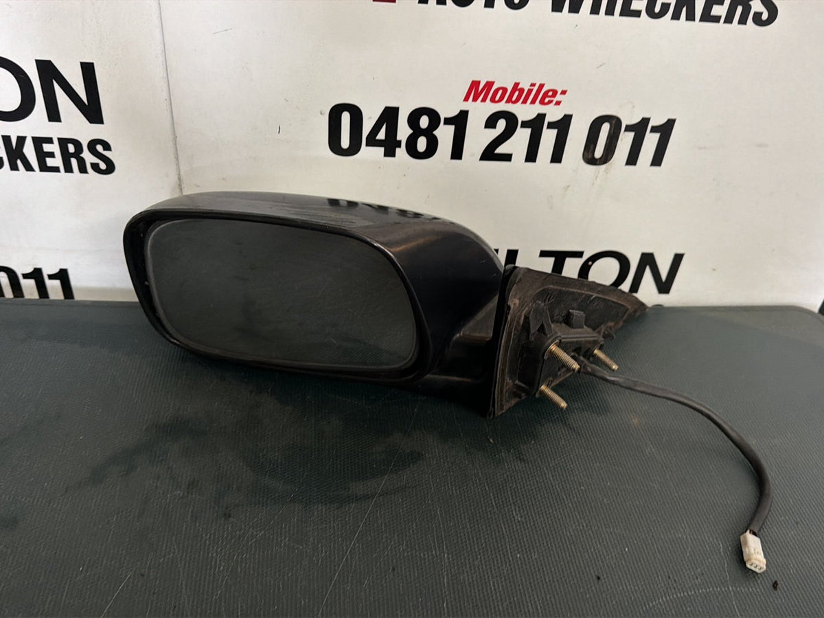 Aug 2002 to May 2006 - Toyota Camry - Left Door Mirror - Black, Sk36
