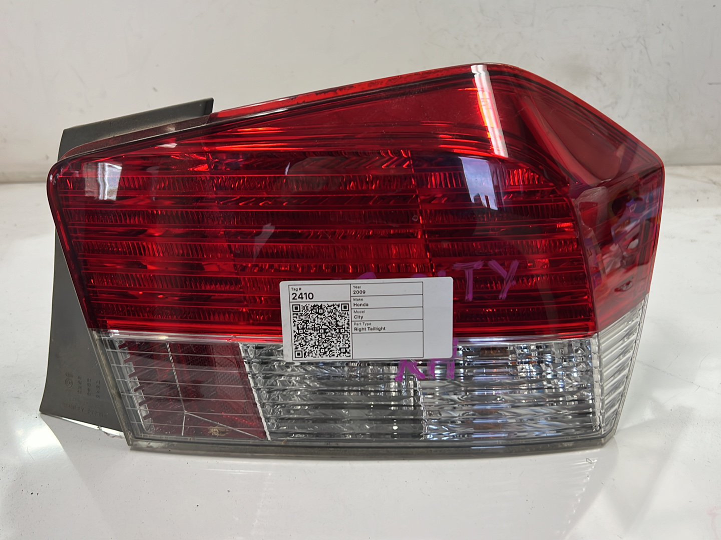 2009-2014 Honda City GM - Right Taillight