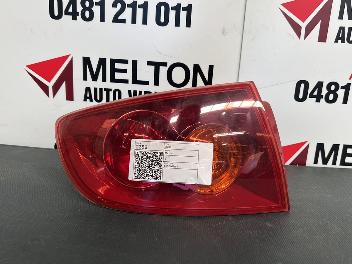 2003 Mazda 3 - Left Taillight
