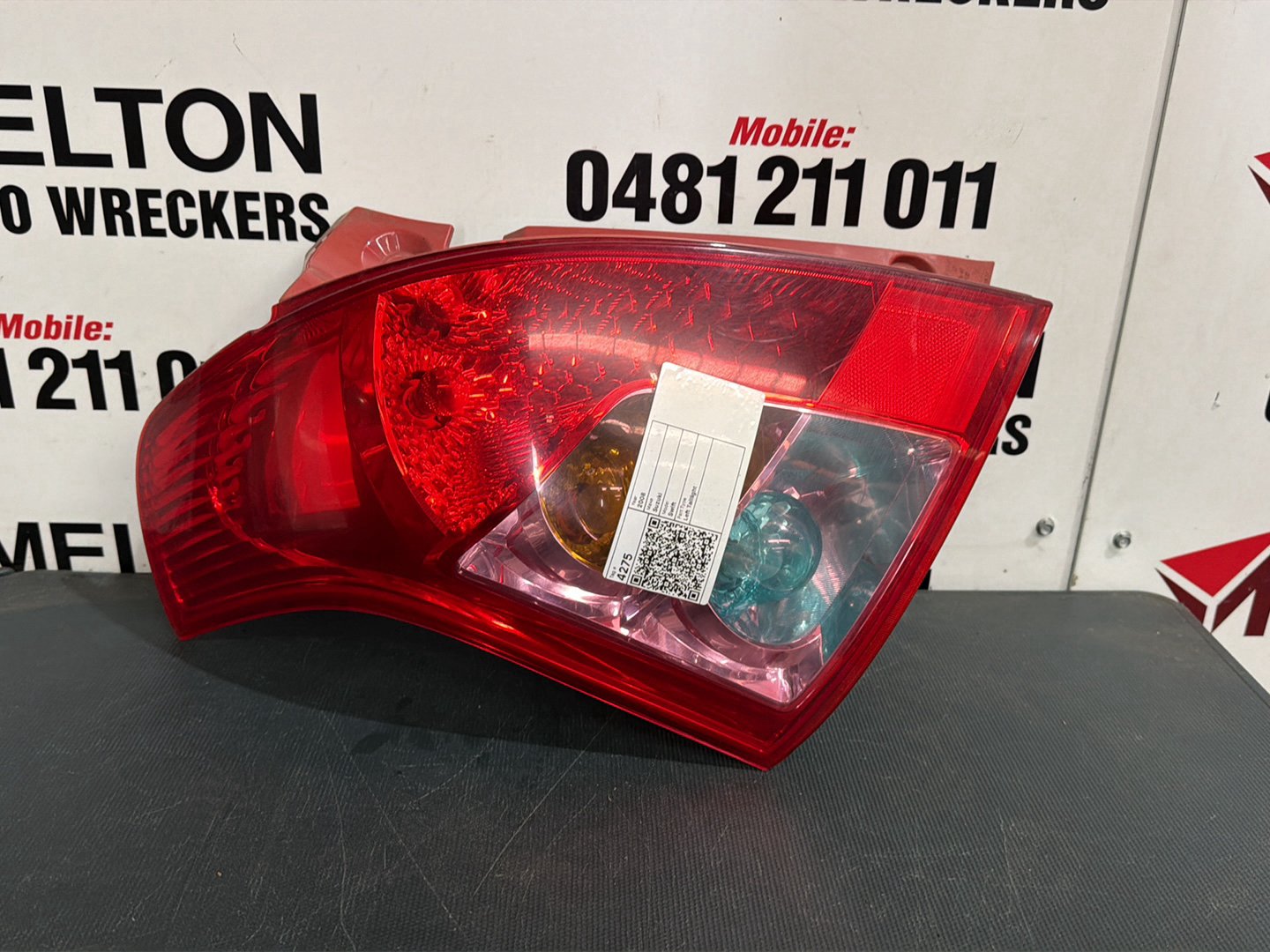 Jul 2007 to Feb 2011- Suzuki Swift RS415- Left Taillight- Standard Type