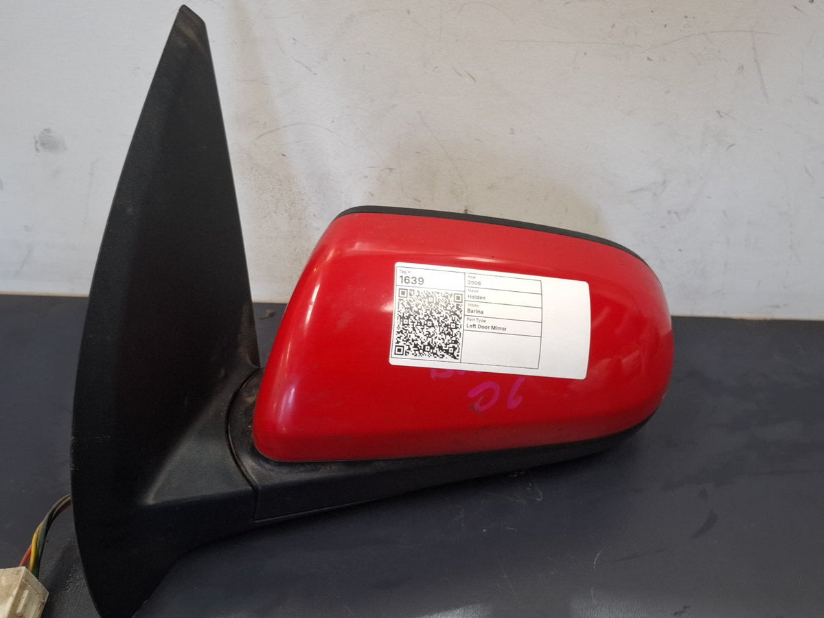Left Door Mirror, 2006, Holden, Barina