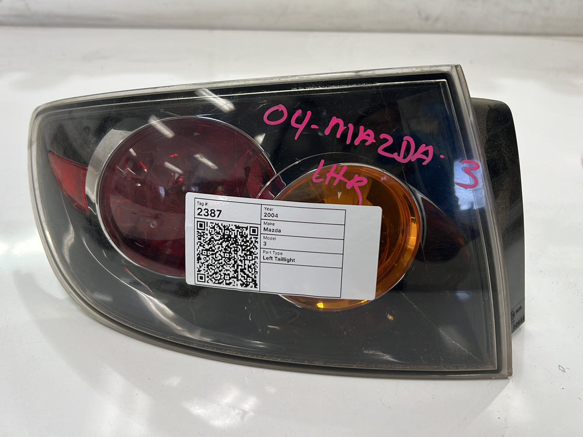 2004 Mazda 3 - Left Taillight