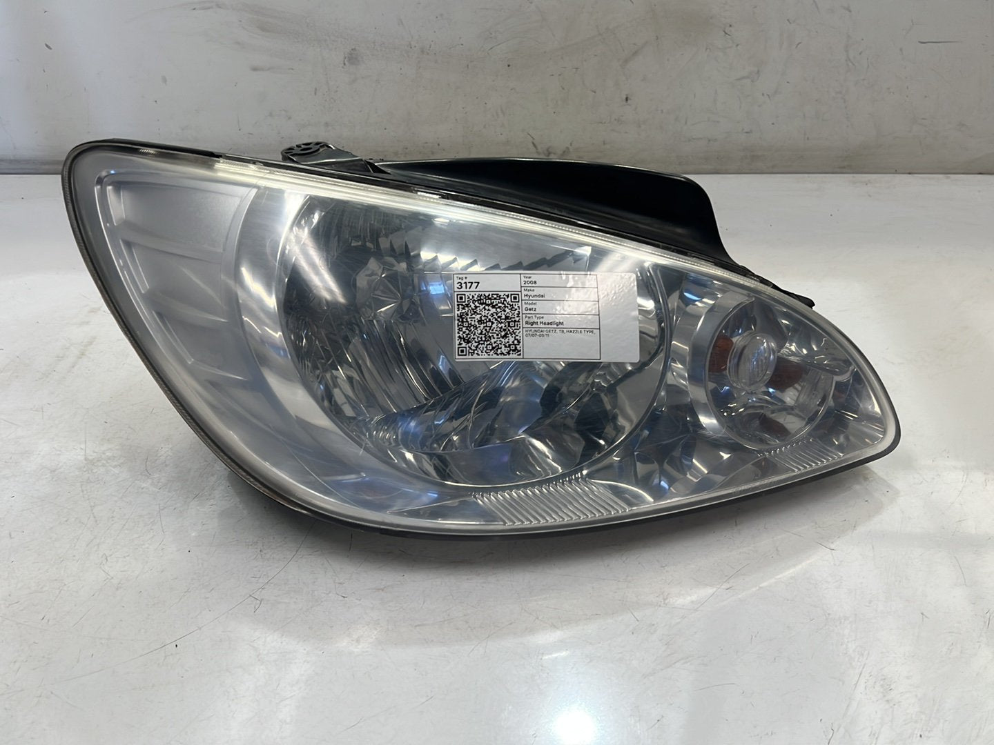 2007-2011 Hyundai Getz TB Right Headlight