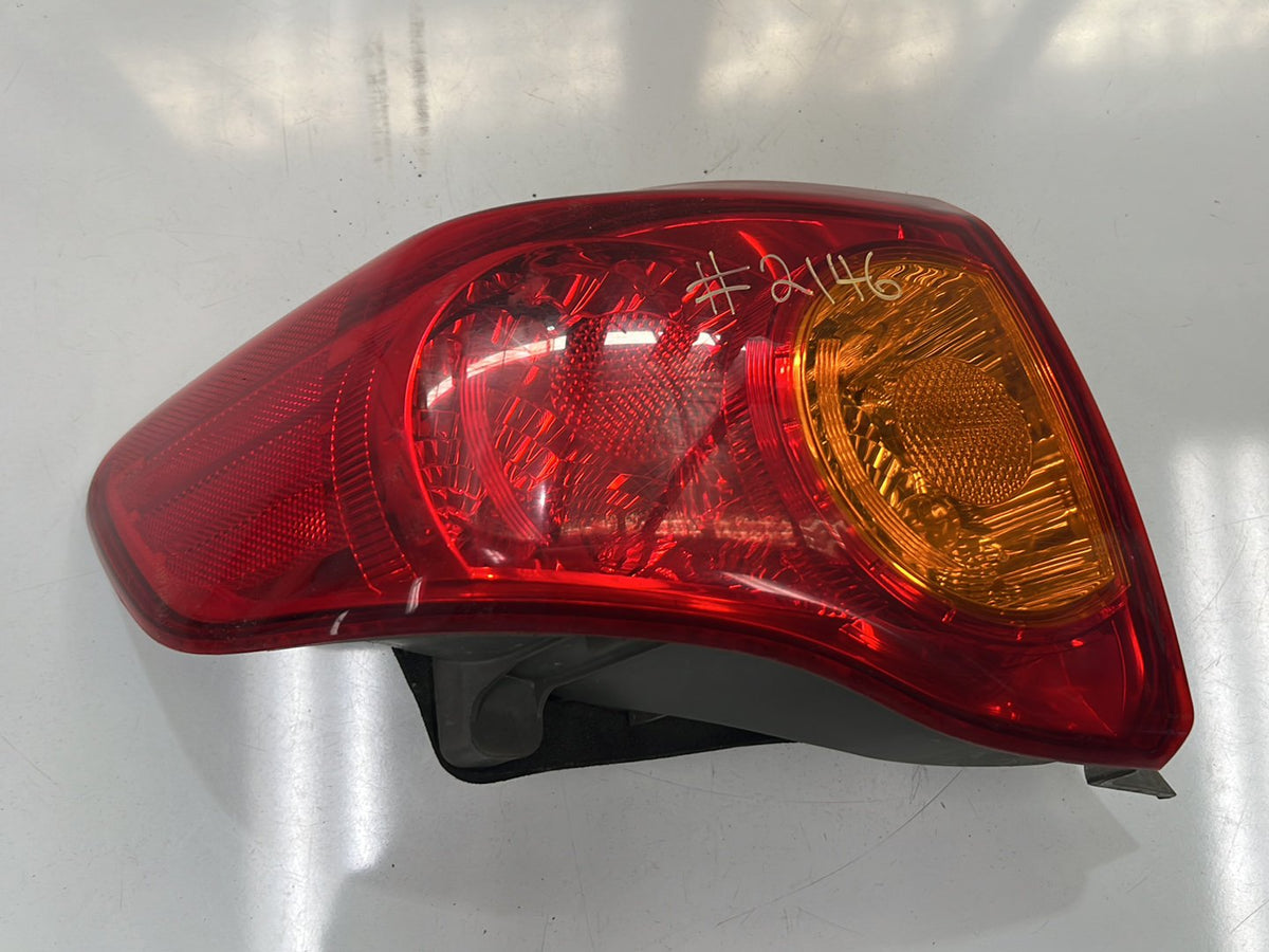 2007 Toyota Corolla E150 - Left Taillight