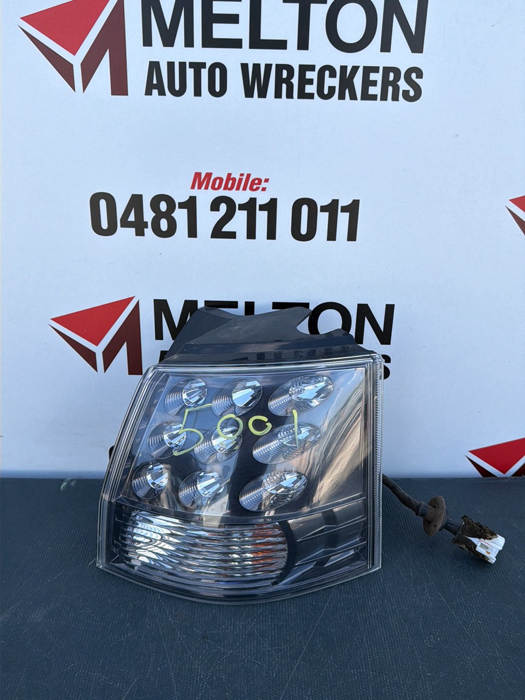 Nov 2006 to Oct 2012 - Mitsubishi Outlander ZG ZH - Right Taillight - Body Mounted