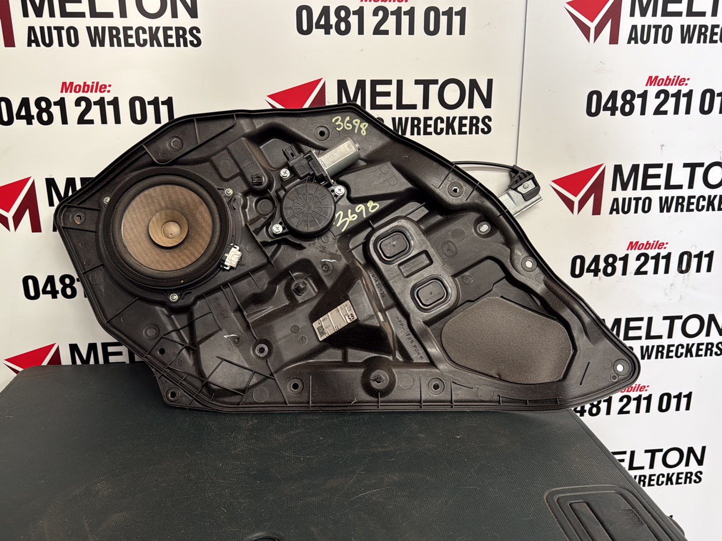 2011 Mazda 2 - Right Rear Window Regulator/Motor
