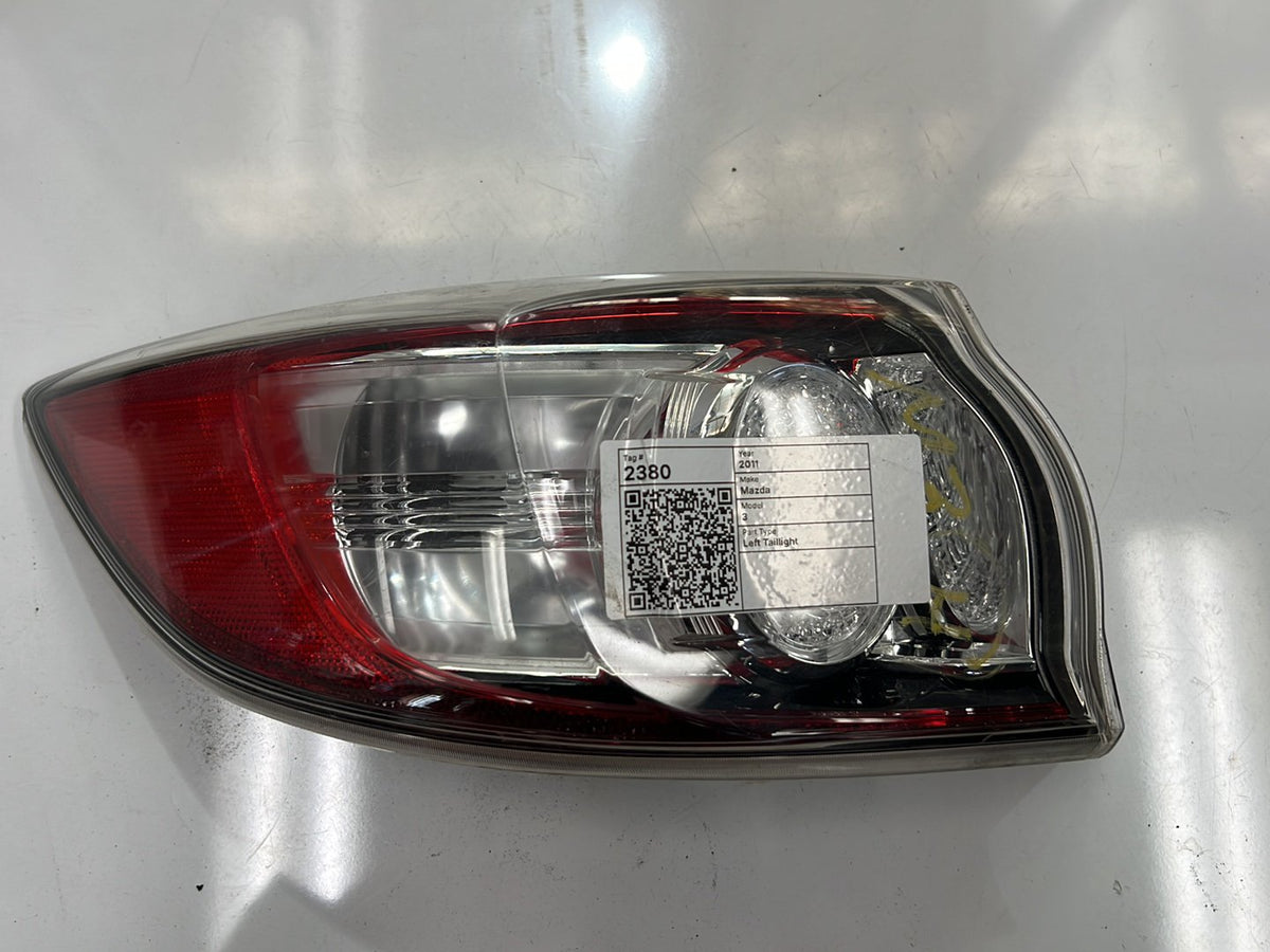 2011 Mazda 3 - Left Taillight