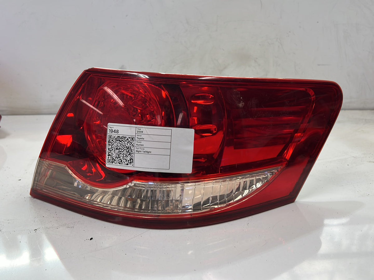 Right Taillight, 2009, Toyota, Aurion, TRD, V40