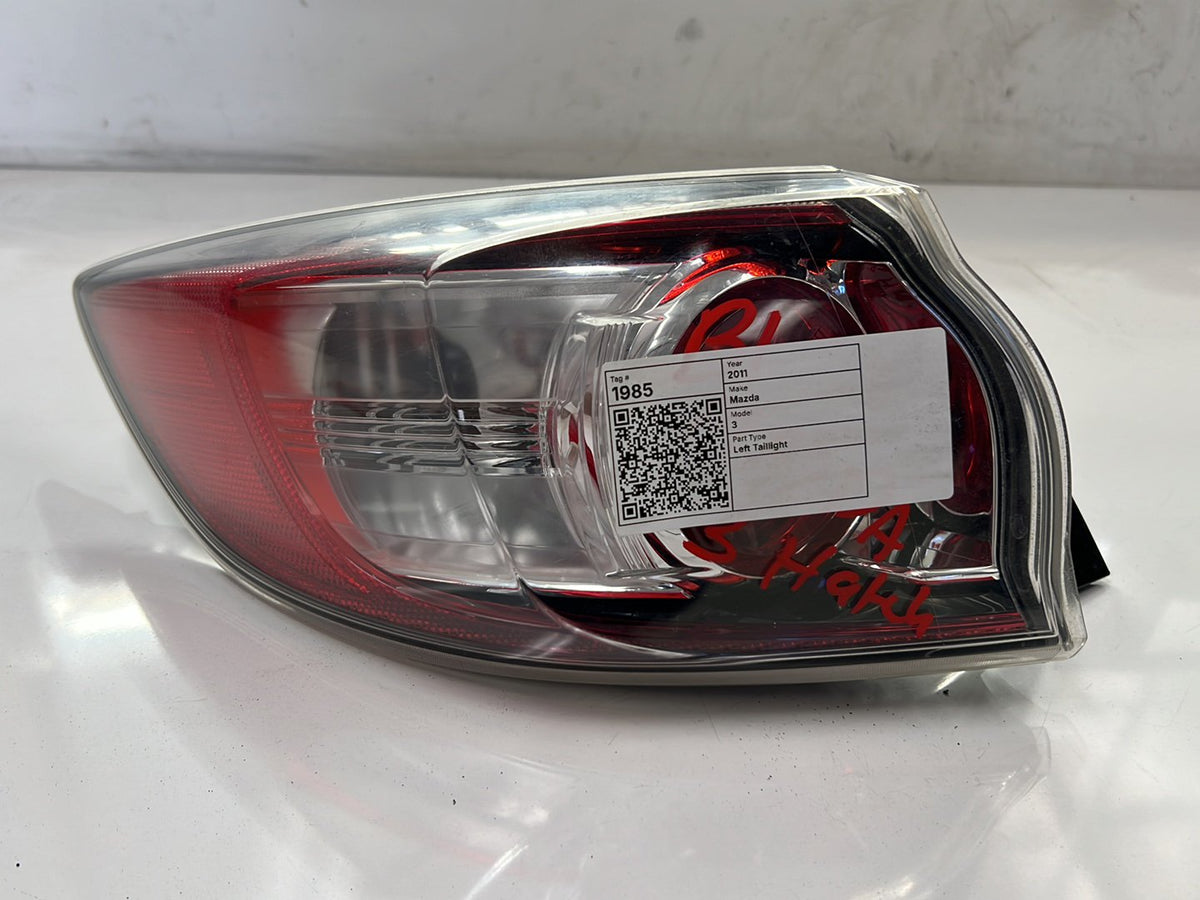 2011 Mazda 3 BL - Left Taillight