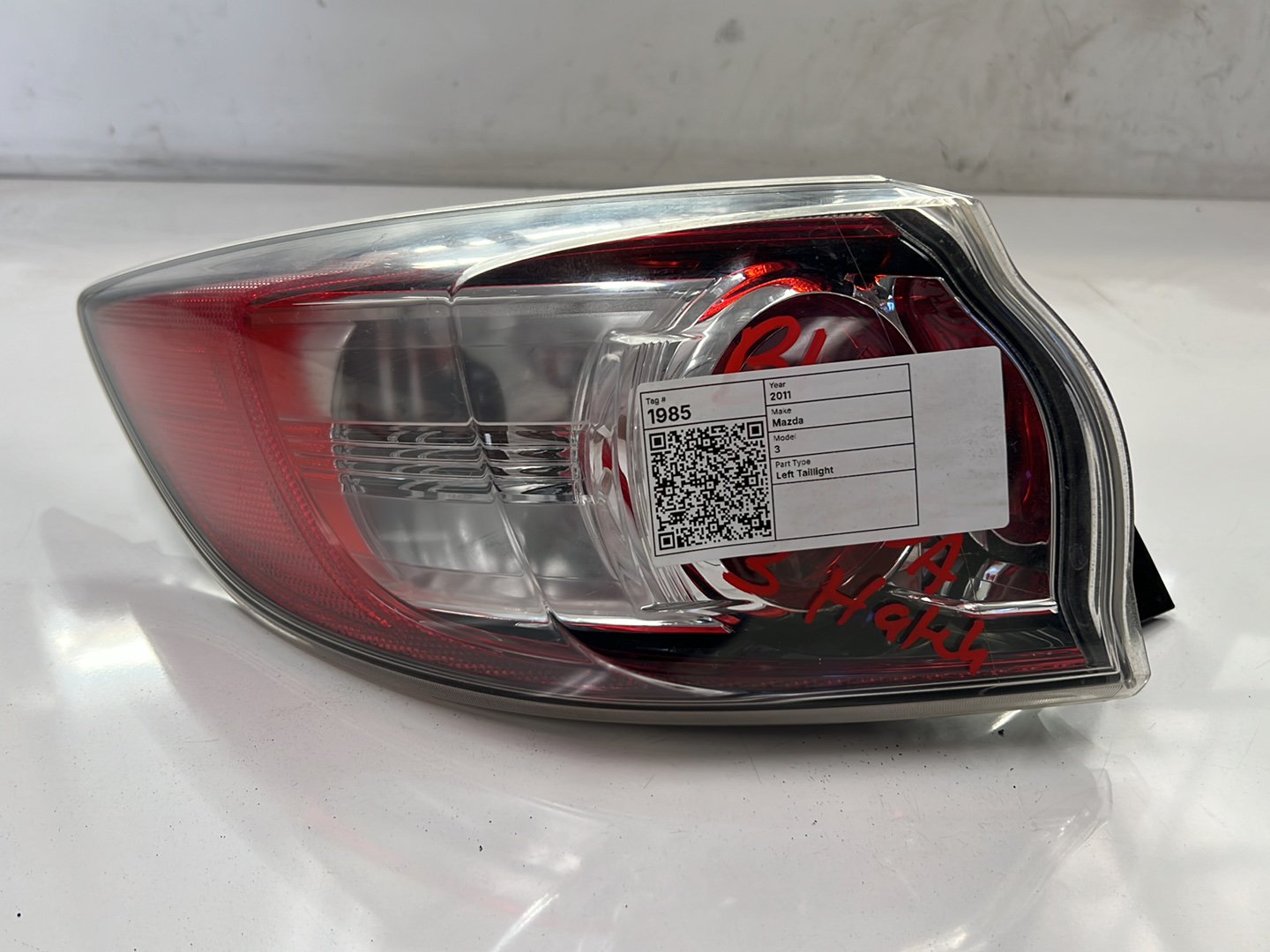 2011 Mazda 3 BL - Left Taillight