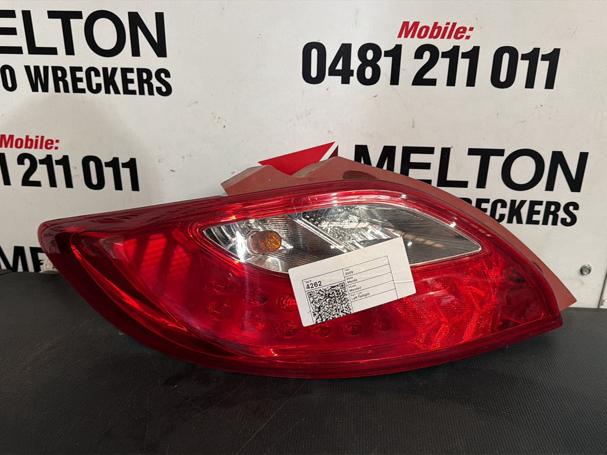 Sep 2007 to Sep 2014- Mazda Mazda2 DE Hatchback- Left Taillight
