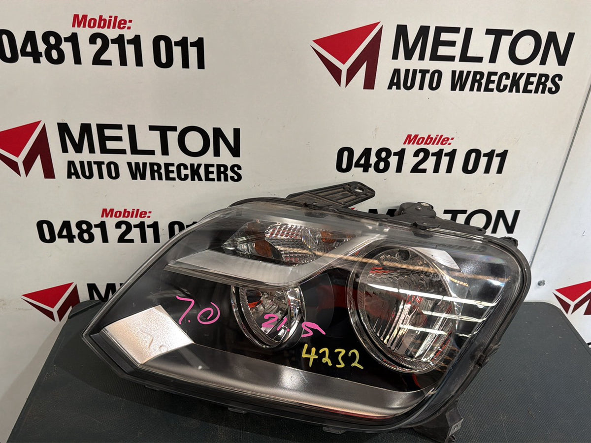 Oct 2010 to Sep 2022- Volkswagen Amarok 2H- Left Headlight- Halogen Type