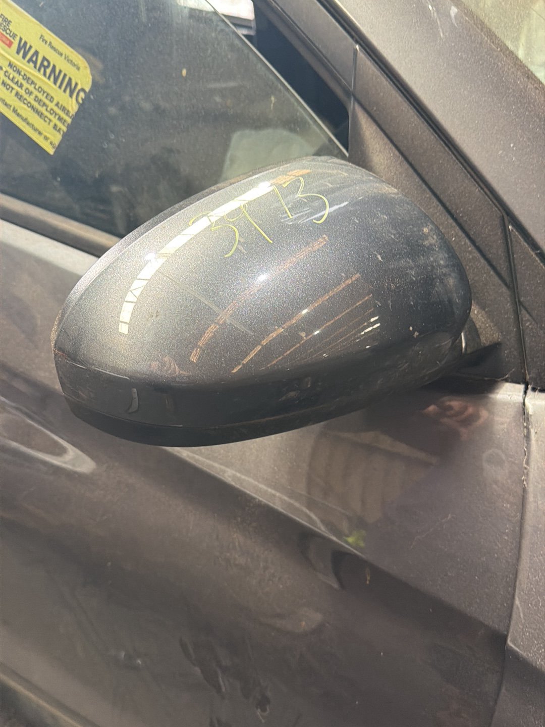 Jun 2015 to Jun 2018- Hyundai Tucson TL Active Active X- Right Door Mirror- Non-Heated Type, Non-Indicator