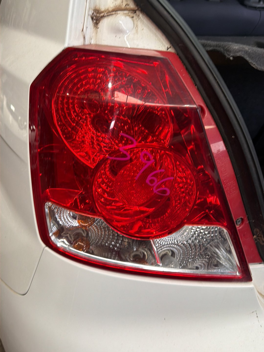 Dec 2005 to Jun 2008- Holden Barina TK Hatchback- Left Taillight