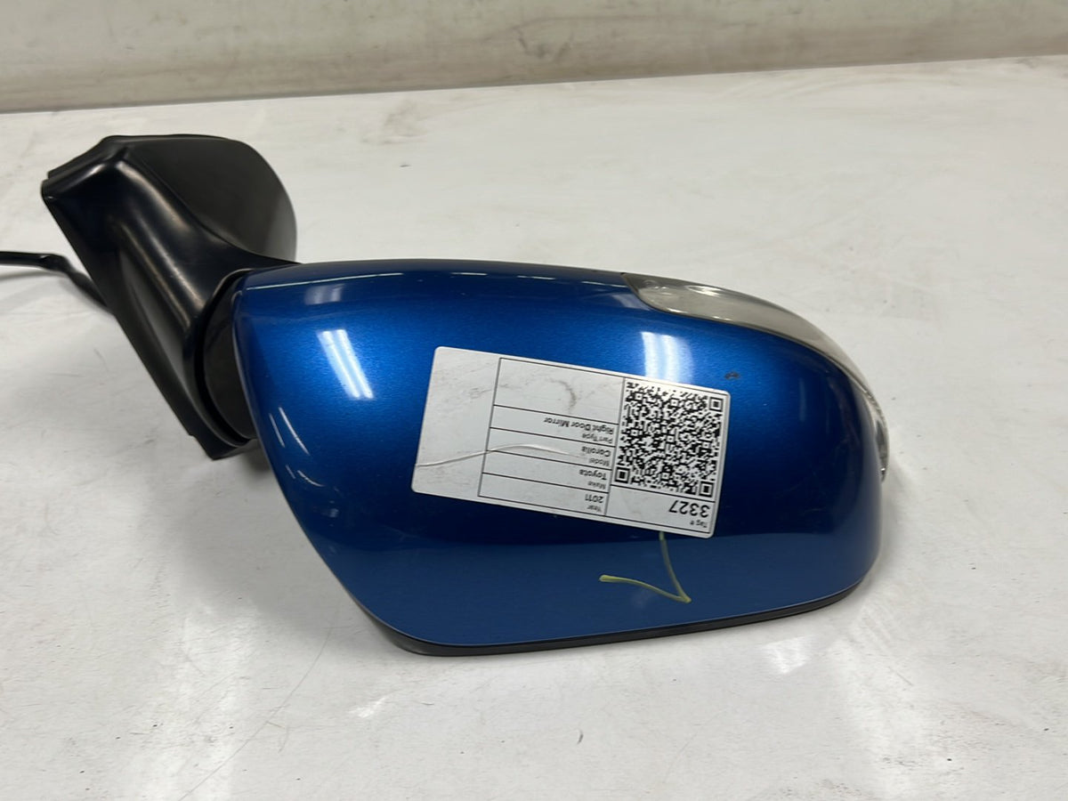 Toyota Corolla 2009-2012 ZRE152R Right Door Mirror Non-Folding Flasher