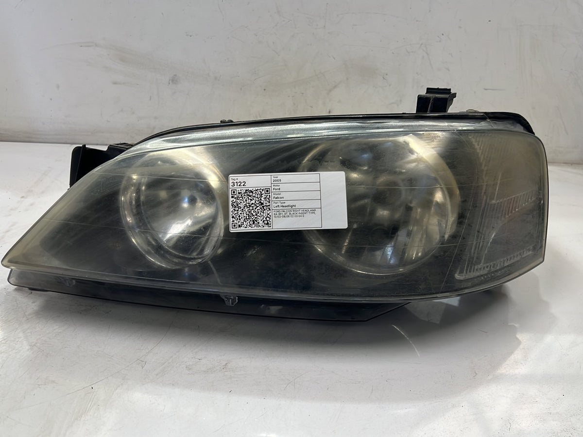2002-2006 Ford Falcon BA Left Headlight