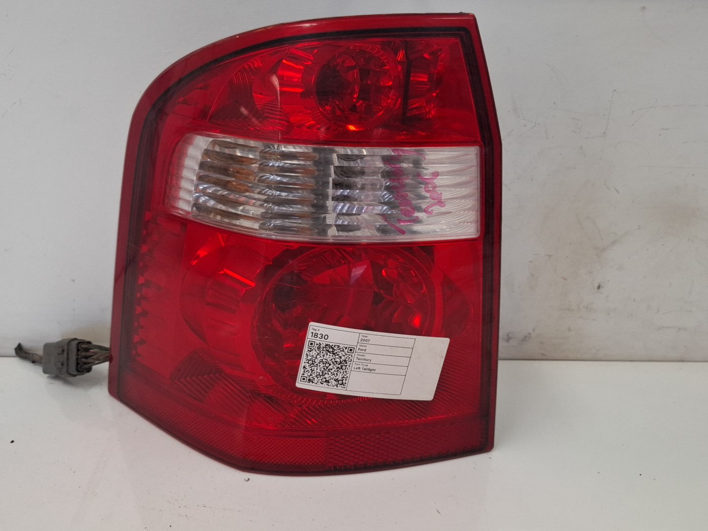 May 2004 to Apr 2009 - Ford Territory SX SY MkI - Left Taillight
