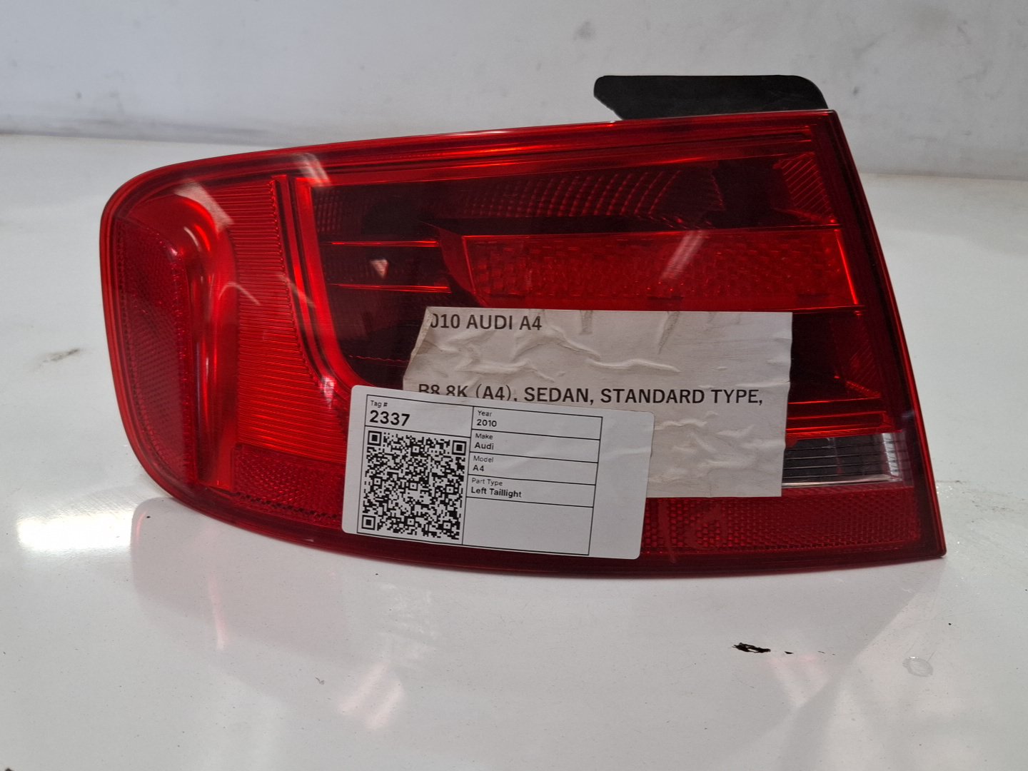 2010 Audi A4 - Left Taillight