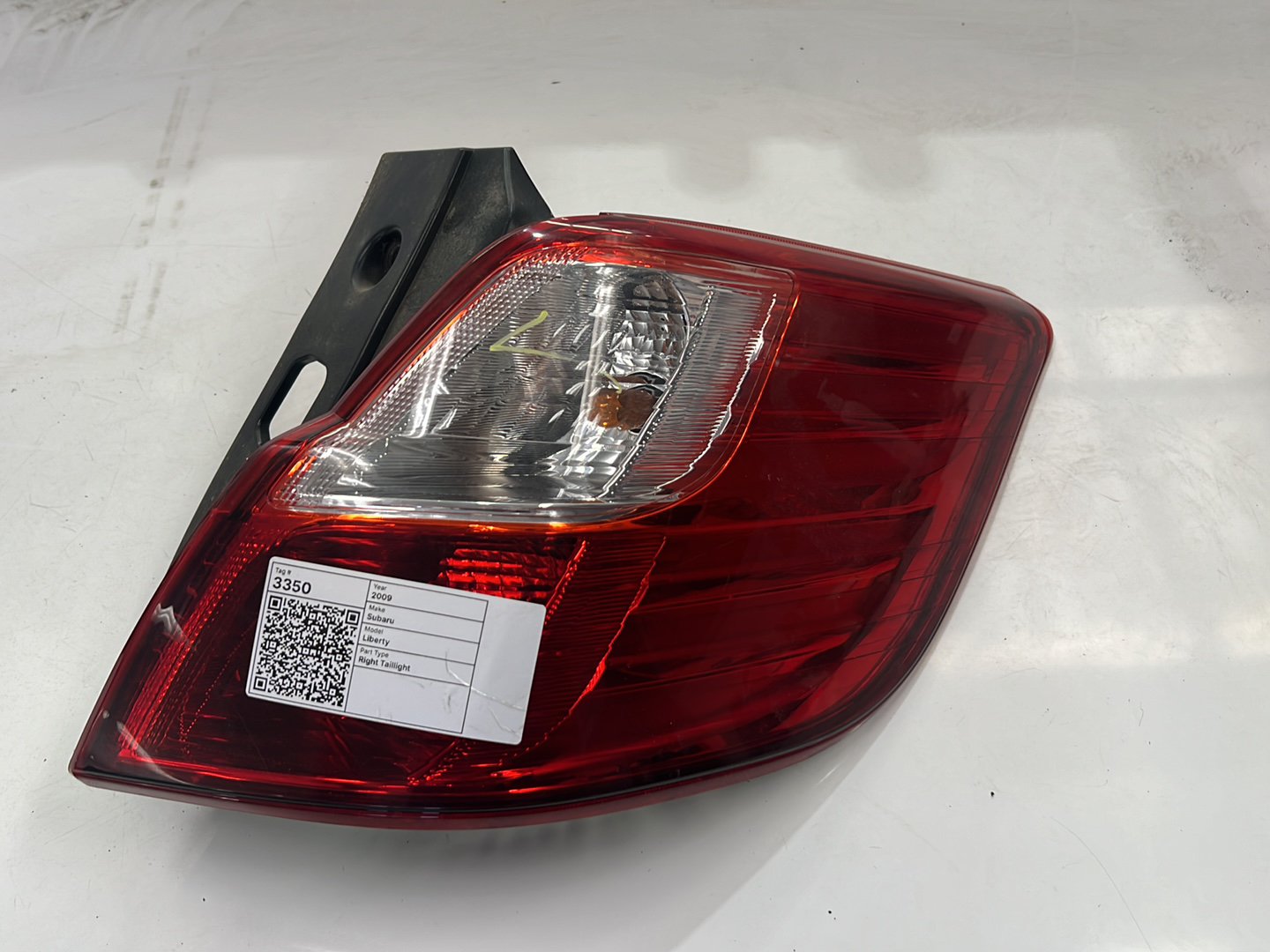 2009 Subaru Liberty Right Taillight