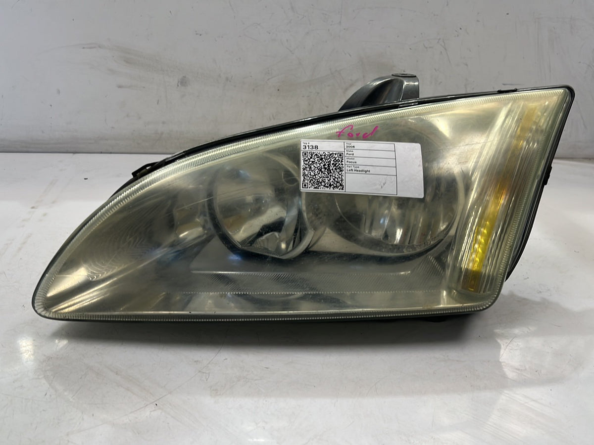 2006 Ford Focus II LS Hatchback Left Headlight