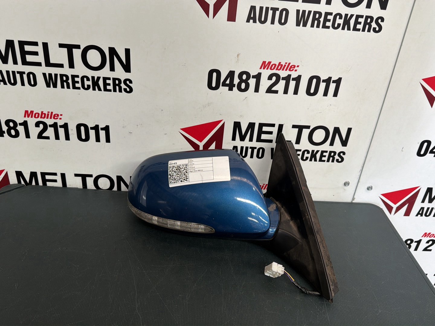 Jun 2003 to Mar 2008- Honda Accord 7th Gen Euro VIN JHMCL95/JHMCL96- Right Door Mirror- Cl