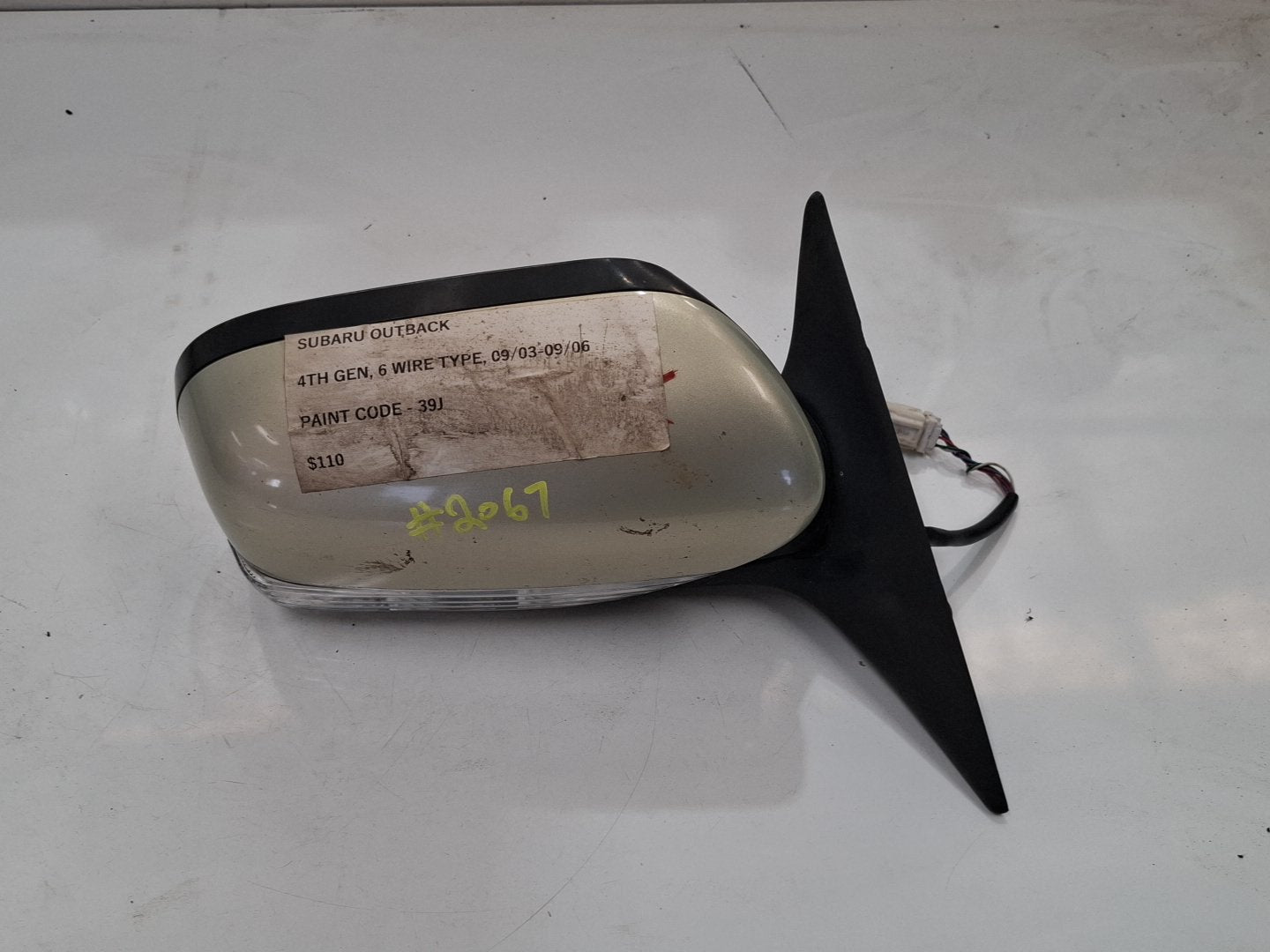 2004 Subaru Outback Right Door Mirror E13 010843