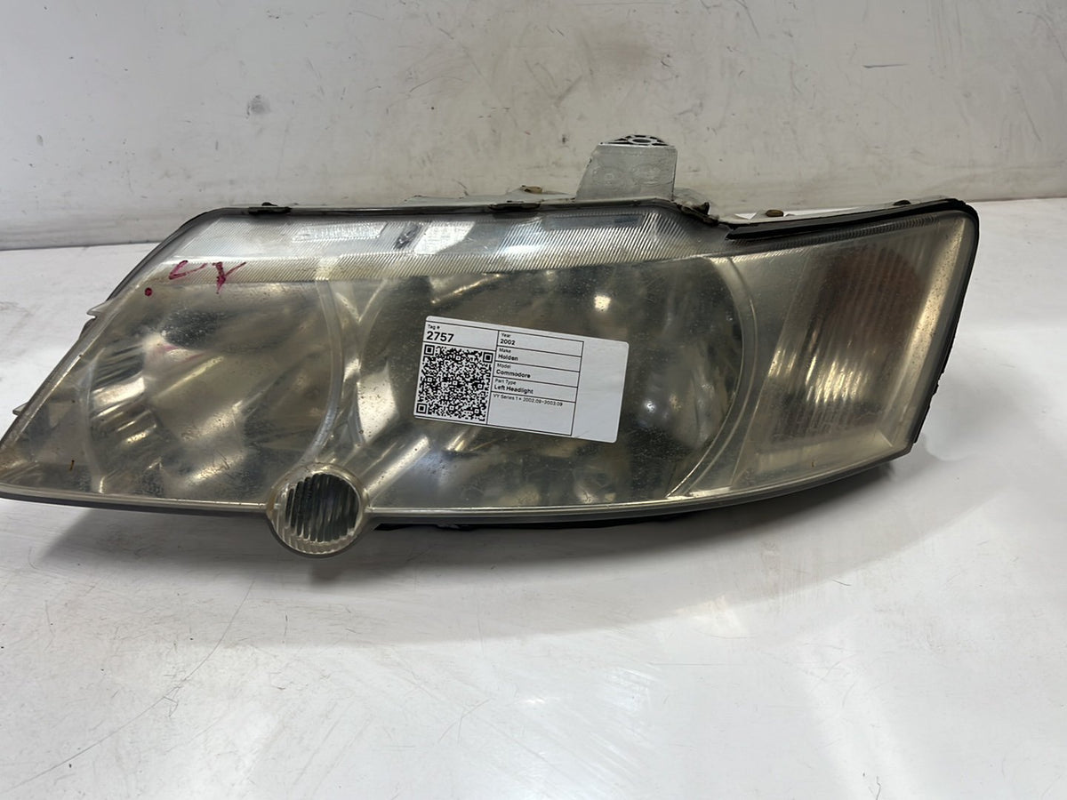 2002-2003 Holden Commodore VY Left Headlight