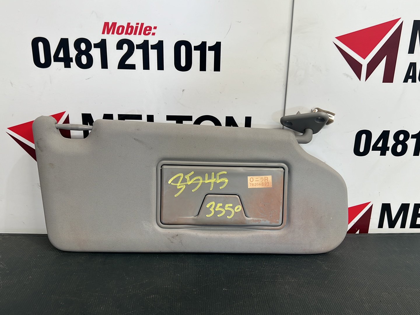 2019 Mitsubishi ASX Station Wagon Right Sun Visor