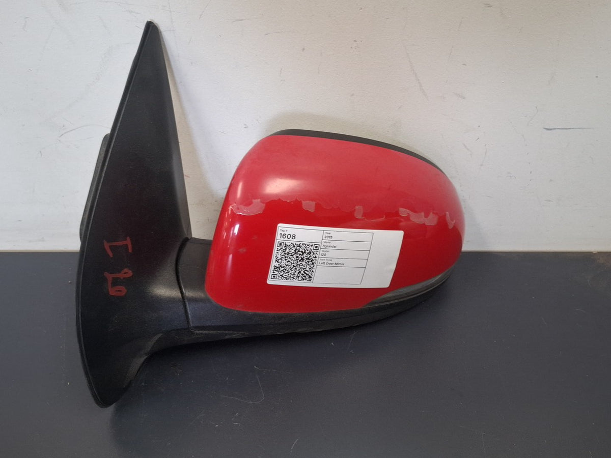 Left Door Mirror, 2013, Hyundai, i20, PB