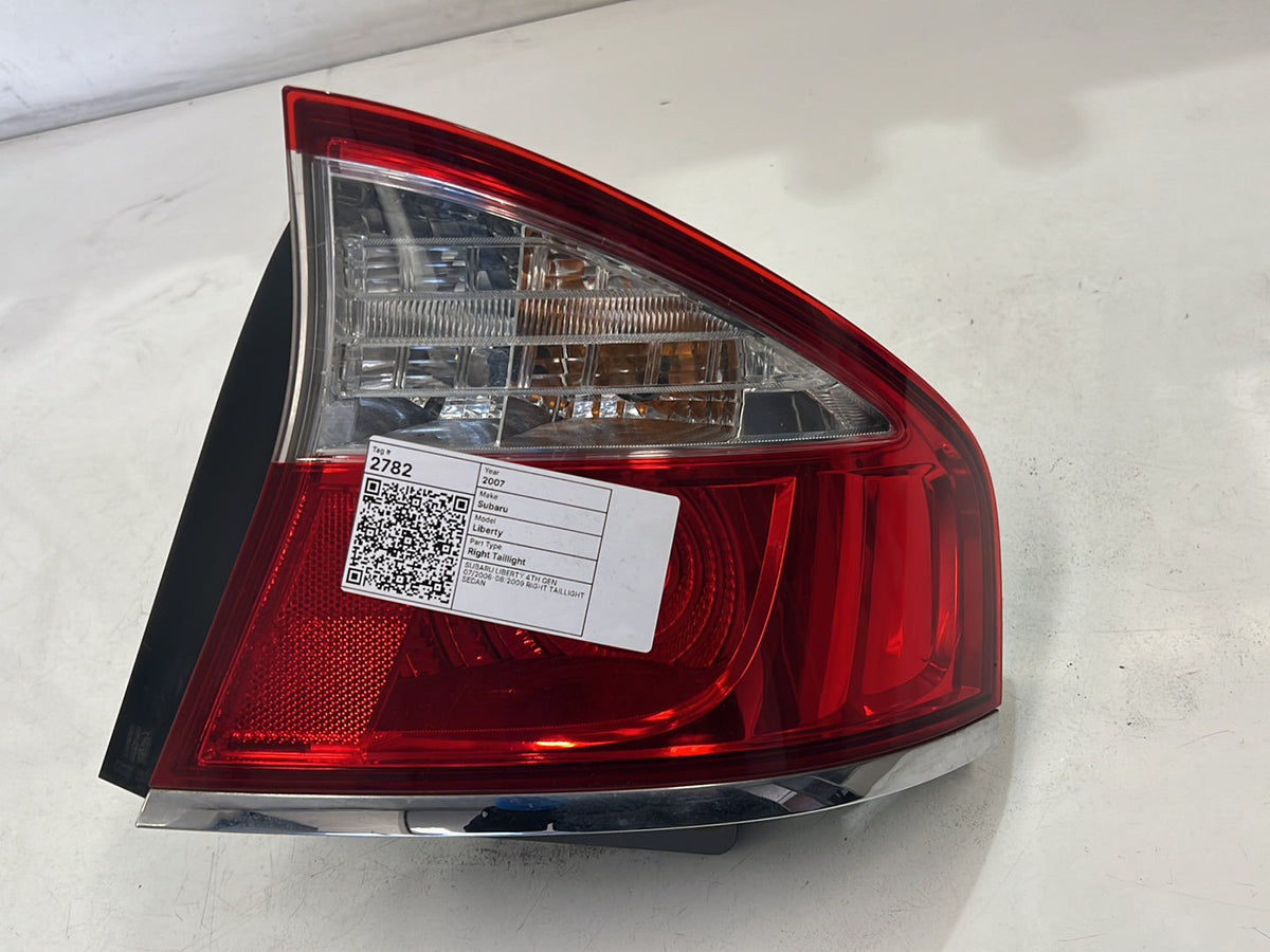 2006-2009 Subaru Liberty Sedan Right Taillight