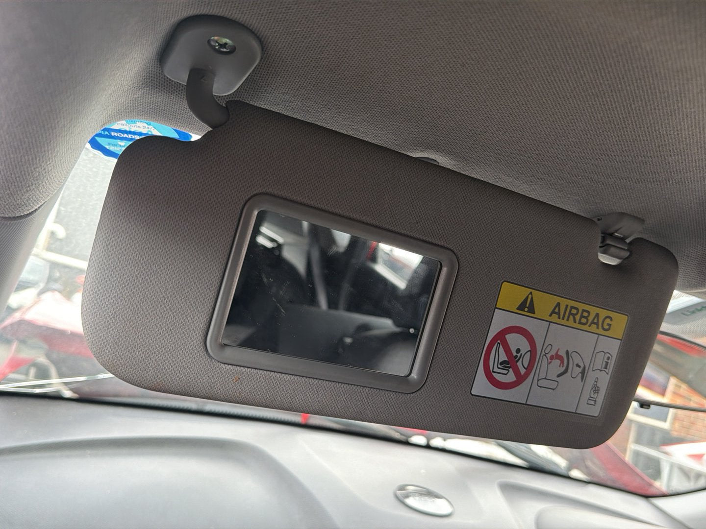 May 2011 to Dec 2019- Hyundai Accent RB- Left Sun Visor