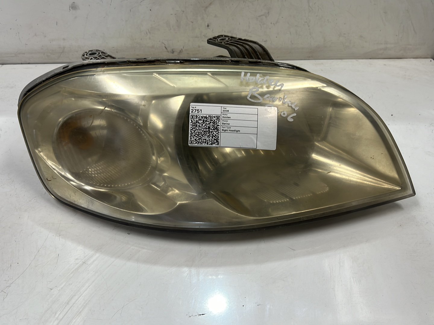2006 Holden Barina TK Right Headlight