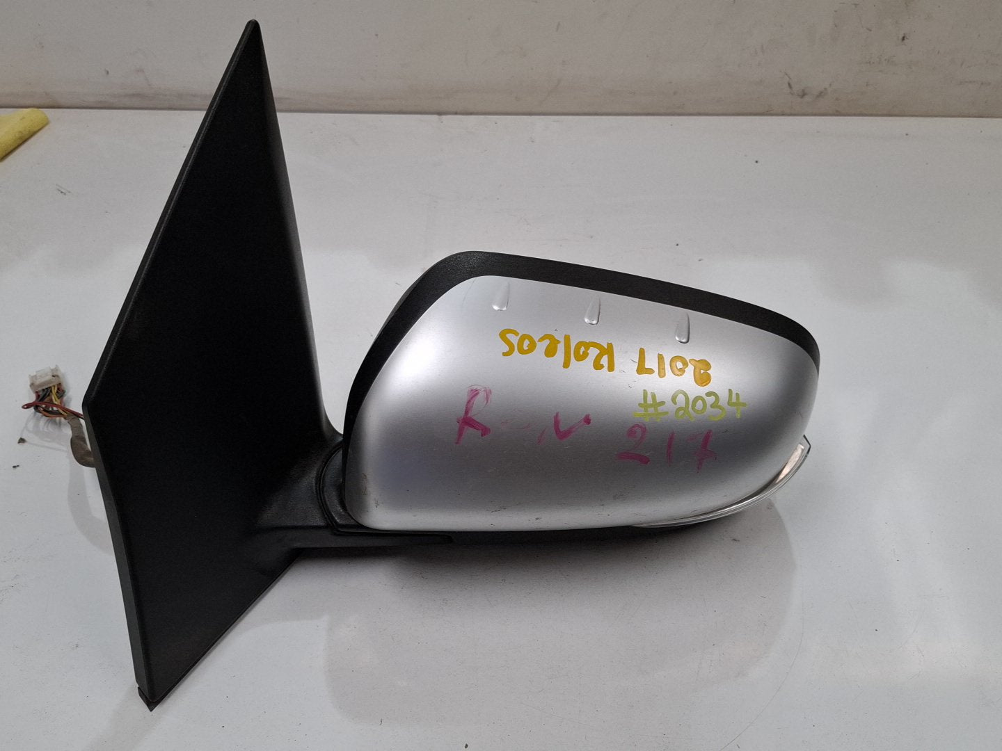 Left Door Mirror, 2017, Renault, Koleos