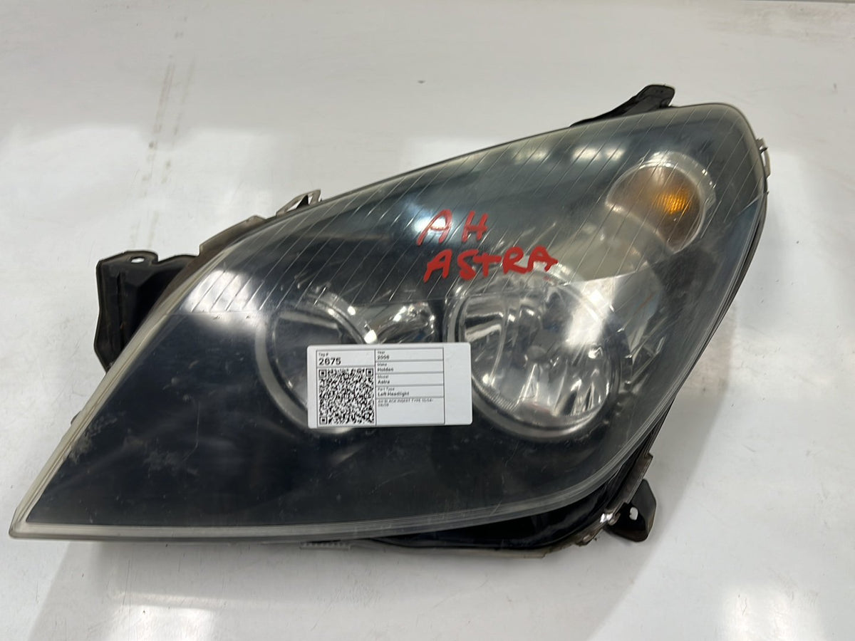 2004-2009 Holden Astra AH - Left Headlight