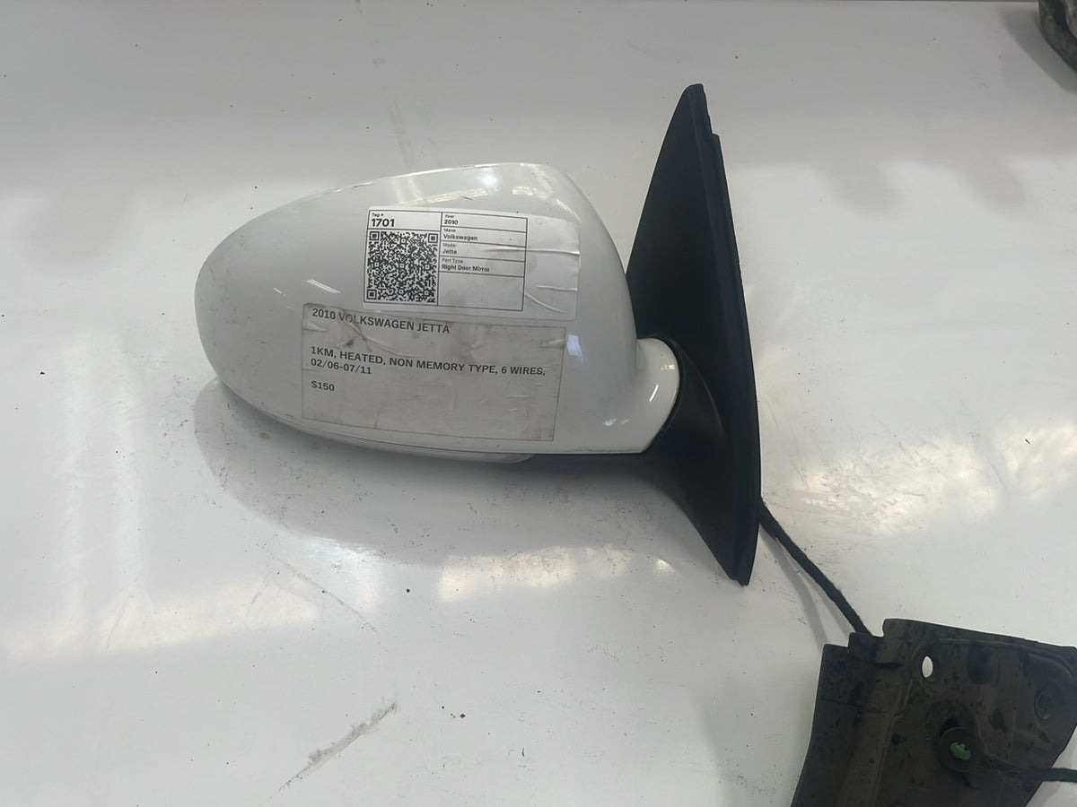 2010 Volkswagen Jetta - Right Door Mirror