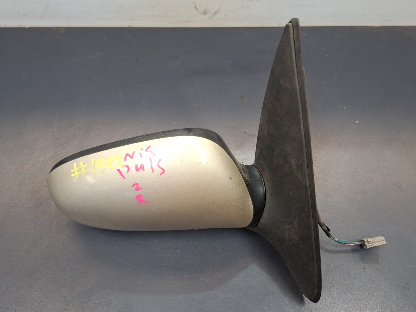Right Door Mirror, 2002, Nissan, Pulsar, N16