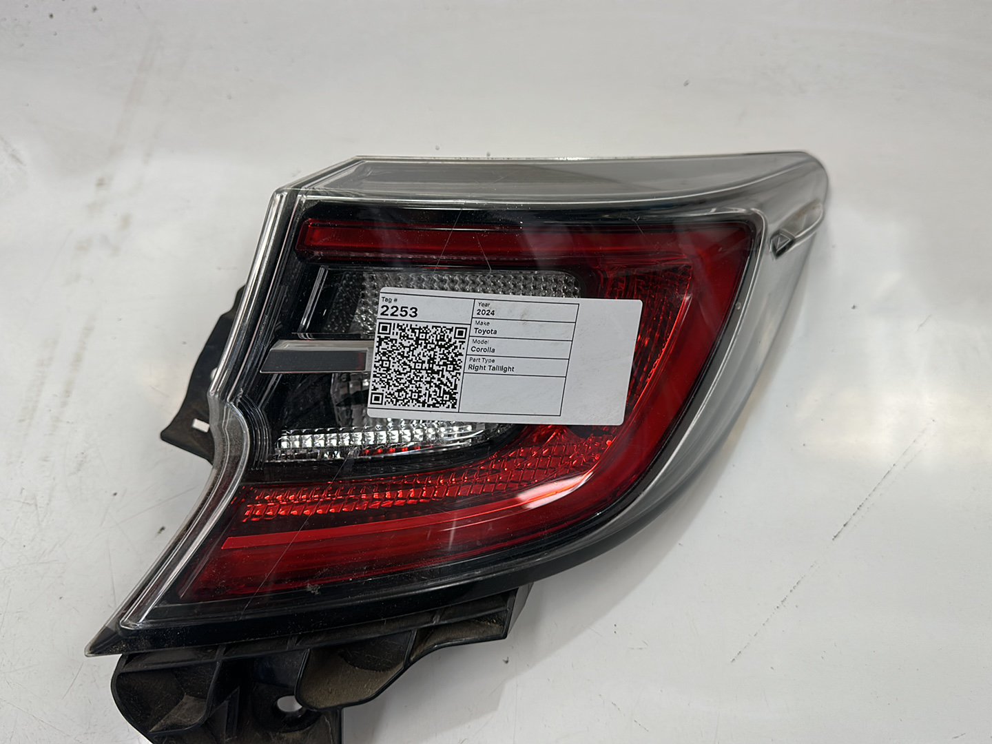 2024 Toyota Corolla - Right Taillight