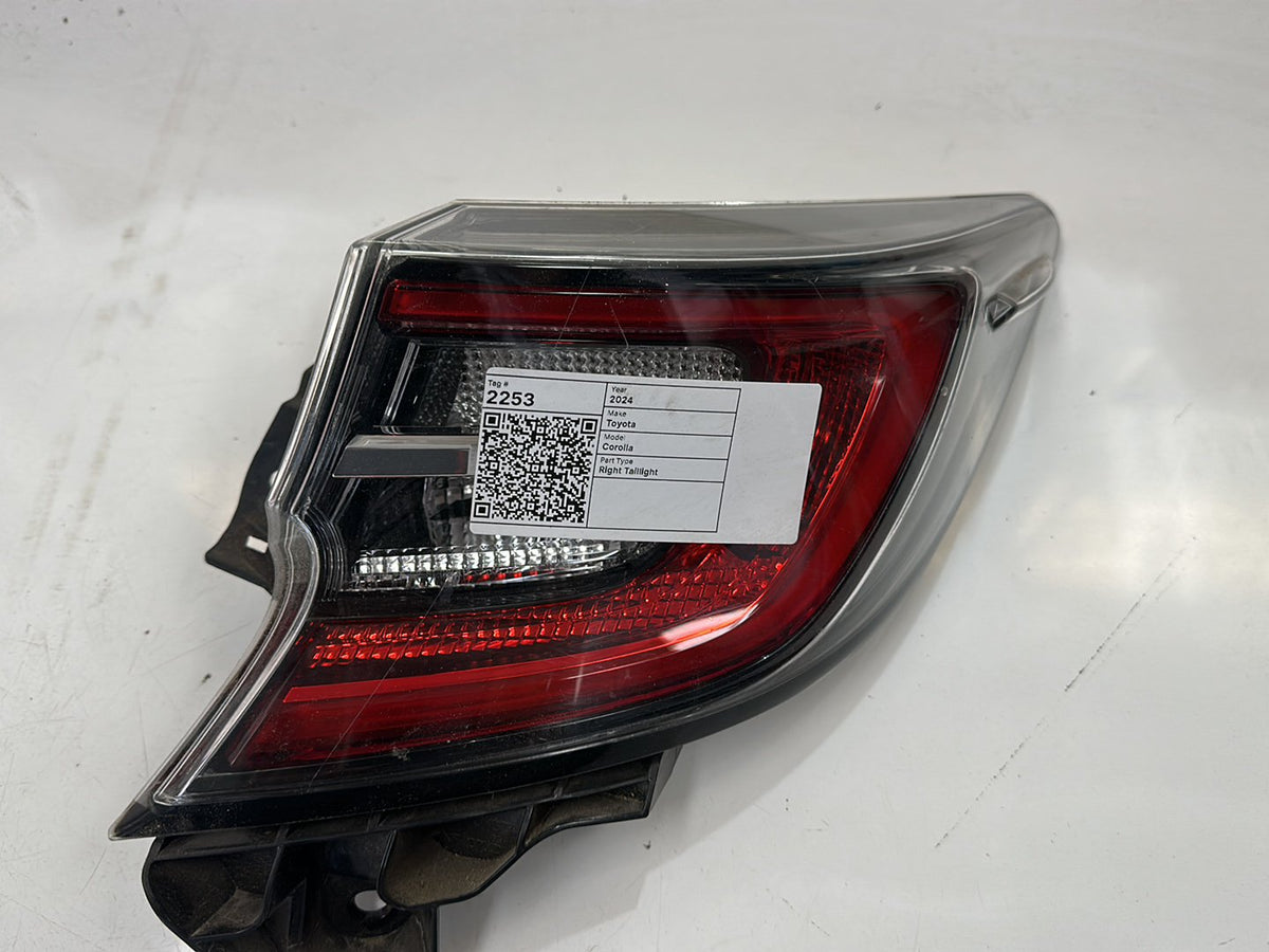 2024 Toyota Corolla - Right Taillight