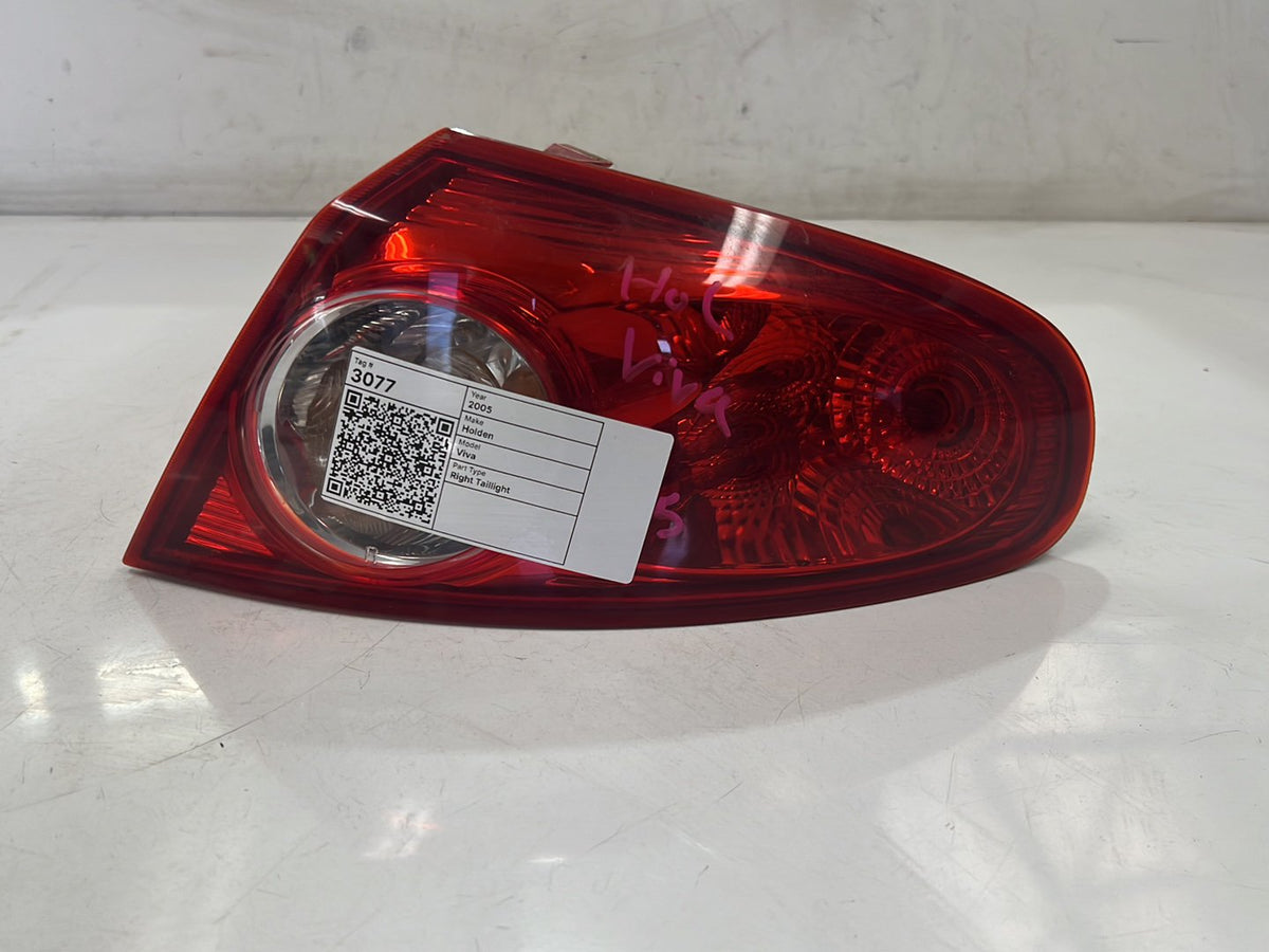 2005 Holden Viva Right Taillight